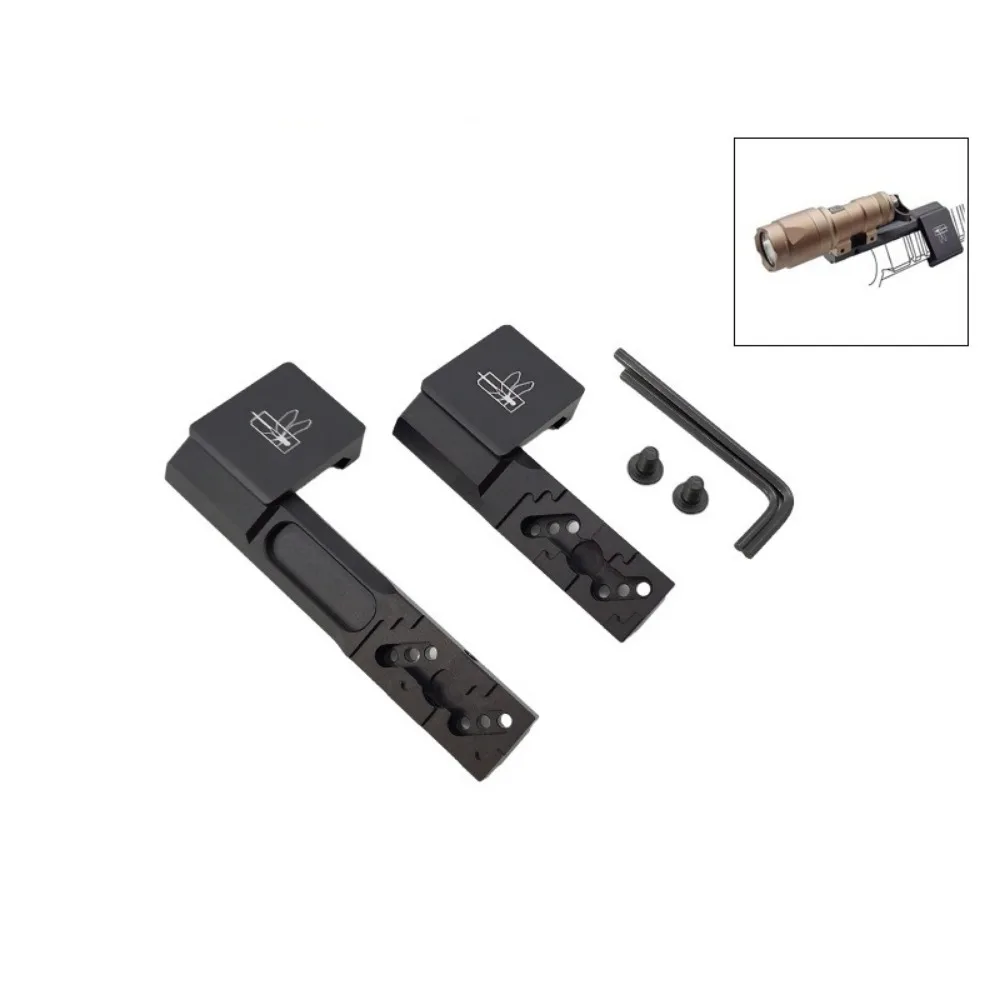 

Dragonfly bracket Hidden screw 20mm rail version Short M300M600 flashlight extension bracket
