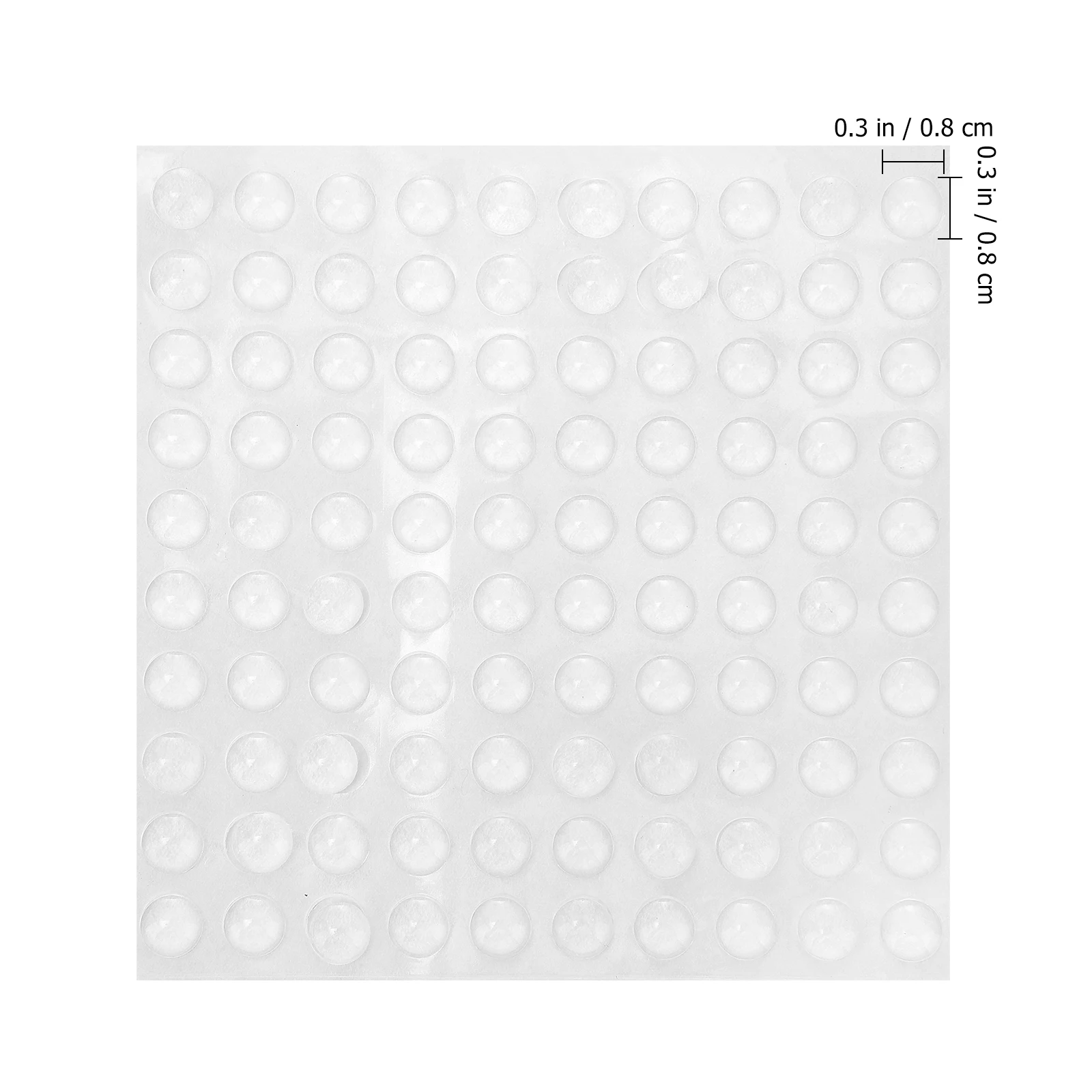 

Non-slip Anti-collision Stickers Cabinet Door Bumpers Clear Silica Gel Noise Dampening Buffer Pads