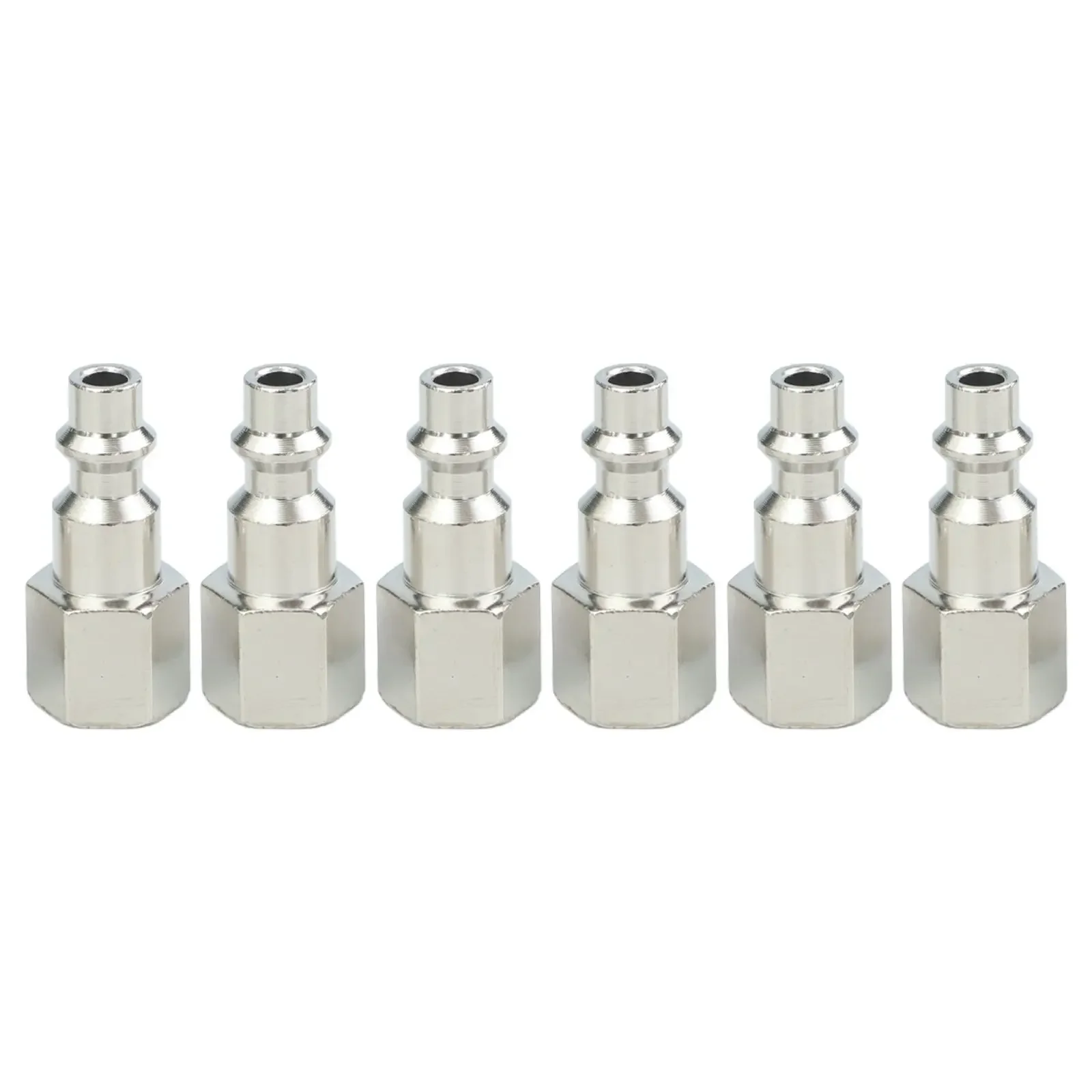 Suitable For Compressors 1 4NPT Air Hose Quick Coupler High Pressure Air Tool Couplers Efficiency 5 Female Connectors