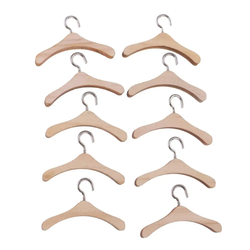 Pack Metal Hook Clothes Hanger /6 Ball Joint Dolls Accessory