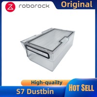 NEW Original Roborock S7 Dust Box With Filter Parts Robot Vacuum Cleaner Dustbin Washable HEPA Filter Accessories Optional
