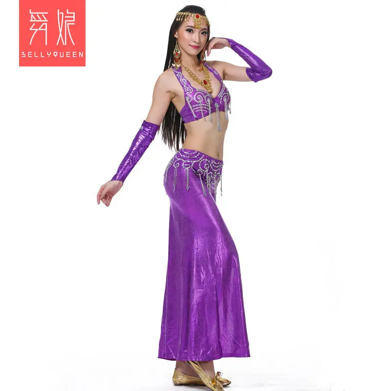 Dancer Snake Pattern Oriental Dance Set Belly Dance Performance Costume Stage Set Party Dress Dance Costume