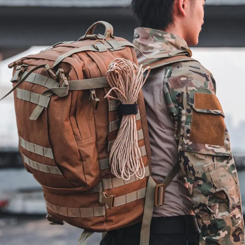 Molle gancho acessórios ao ar livre chaveiro pendurado fivelas de armazenamento fivela luvas corda titular luvas gancho cinto de bolso fixo