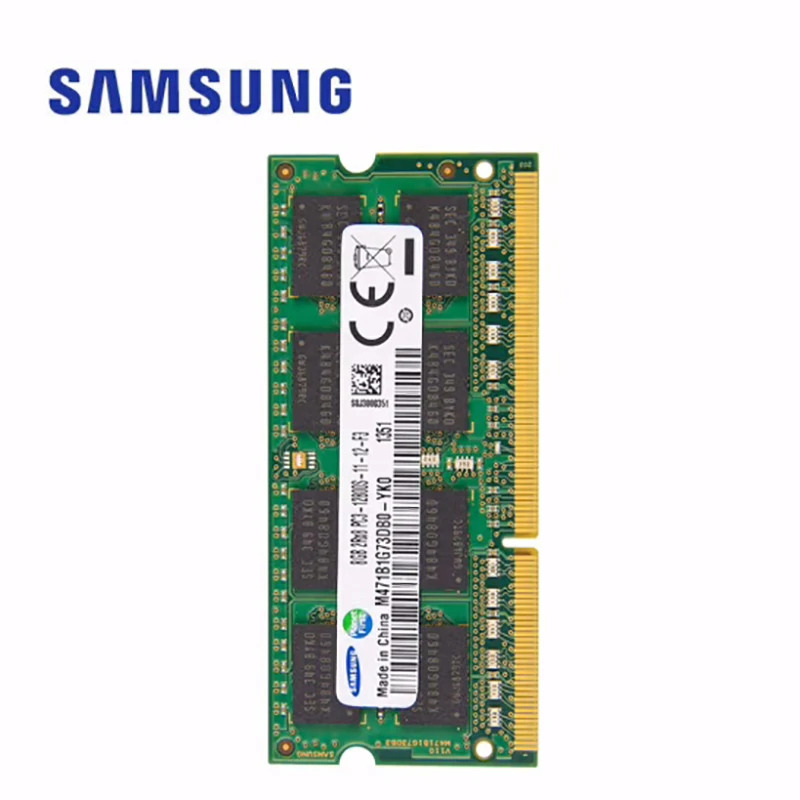 Samsung RAM PC3L-12800S DDR3L 1600Mhz 4GB 8GB 1.35V Laptop Memory