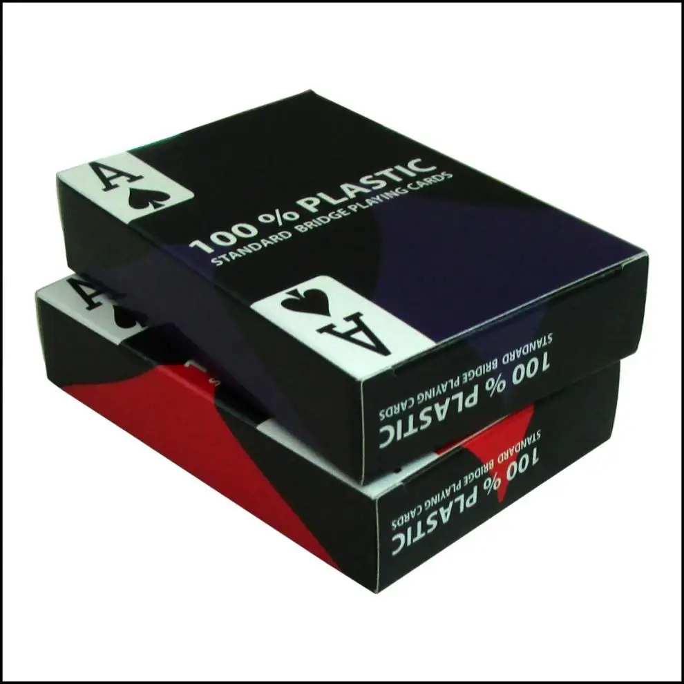 

5 Set/Lots PVC Poker Playing Cards Plastic Waterproof Poker Entertainment Cards Board Game 2.28*3.46 inch Wholesale