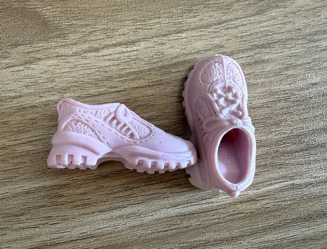 

Аксессуары для игрушек, розовые спортивные ботинки на высоком каблуке на плоской подошве, обувь для кукол BB ST BBQB2