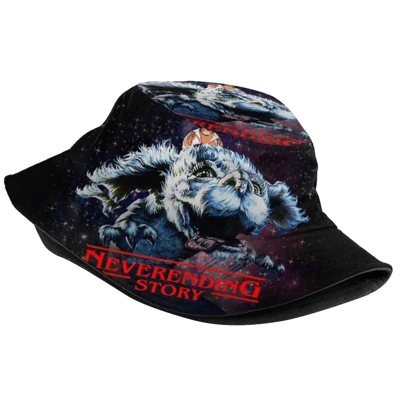 Dustin Story Fisherman's Hat Bucket Hats Caps Neverending Story Never Ending Story Hawkins Eleven Womens Should I Stay Or