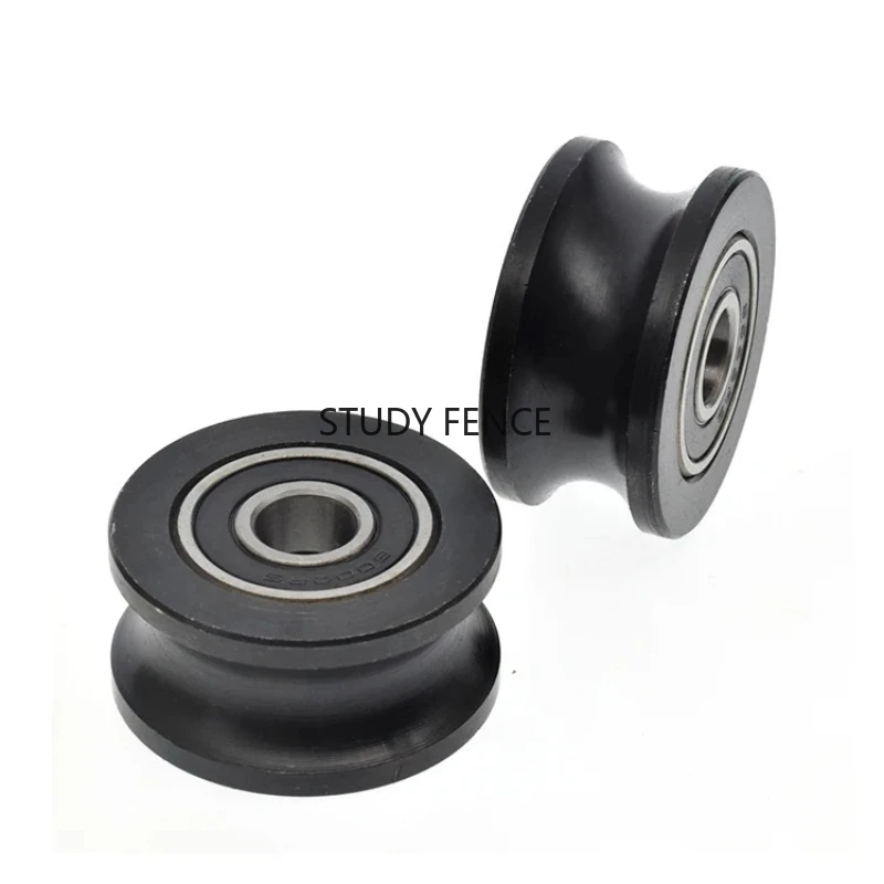 

1pc U-shaped Groove Roller Bearing Wheel Household Bearing Track Wheel U-shaped Guide Wheel Household Hardware Accessories