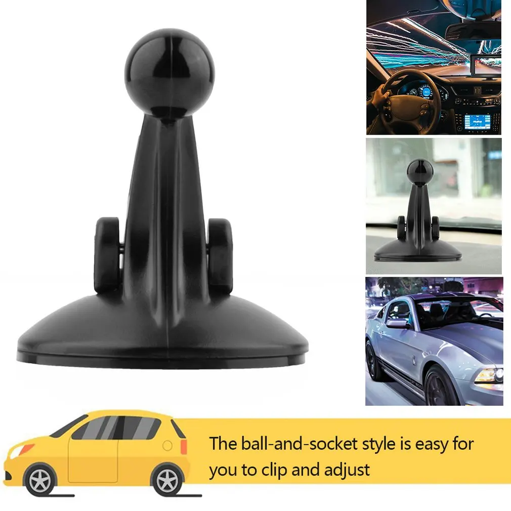 Black 55*62mm Windshield Windscreen Car Suction Cup Mount Stand Holder For Garmin Nuvi GPS Easy to Install