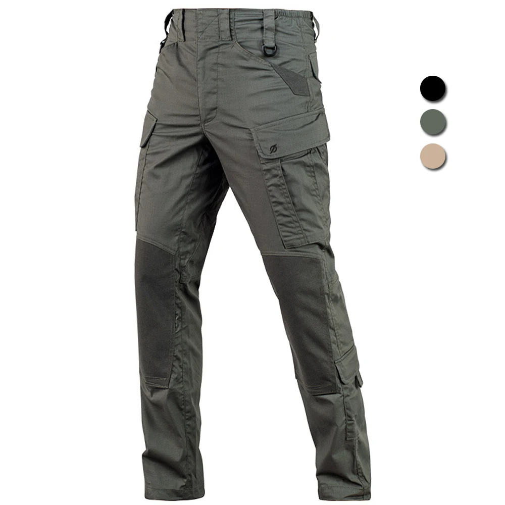 

Outdoor Tactical Pants Men Commute Combat Multiple Pockets Cargo Trousers IX1 Loose Army SWAT Joggers Field Training