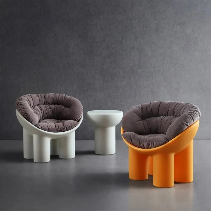 Nordic elephant leg creative sofa chair balcony leisure outdoor sofa stool bedroom Internet celebrity chair lazy single chair