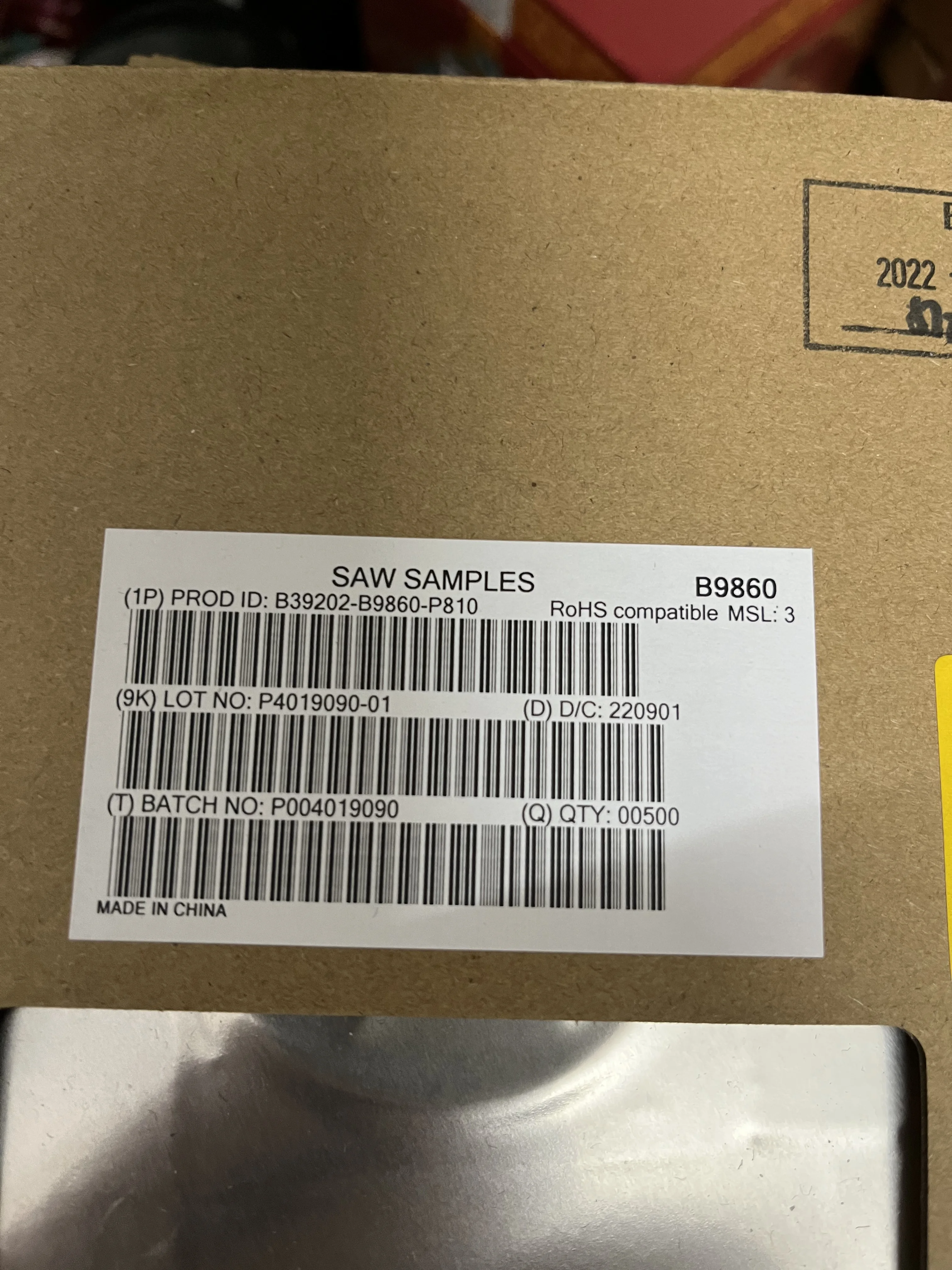 

10PCS B39202-B9860-P810