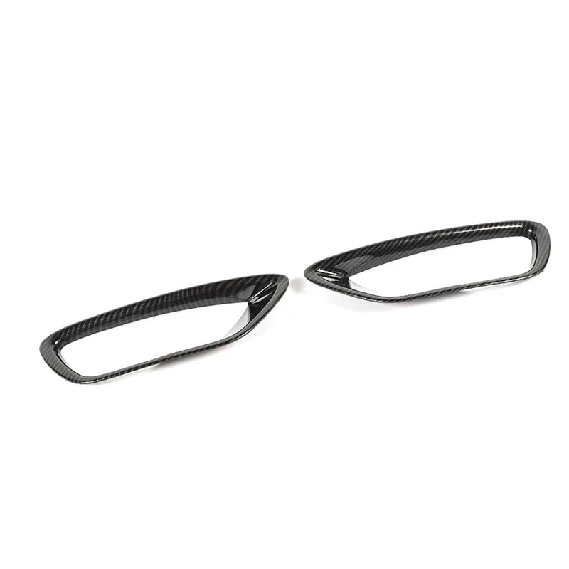 New-Front Fog Light Cover Fog Lamp Trim Bezels ABS For Jeep Grand Cherokee 2018 2019 2020 2021