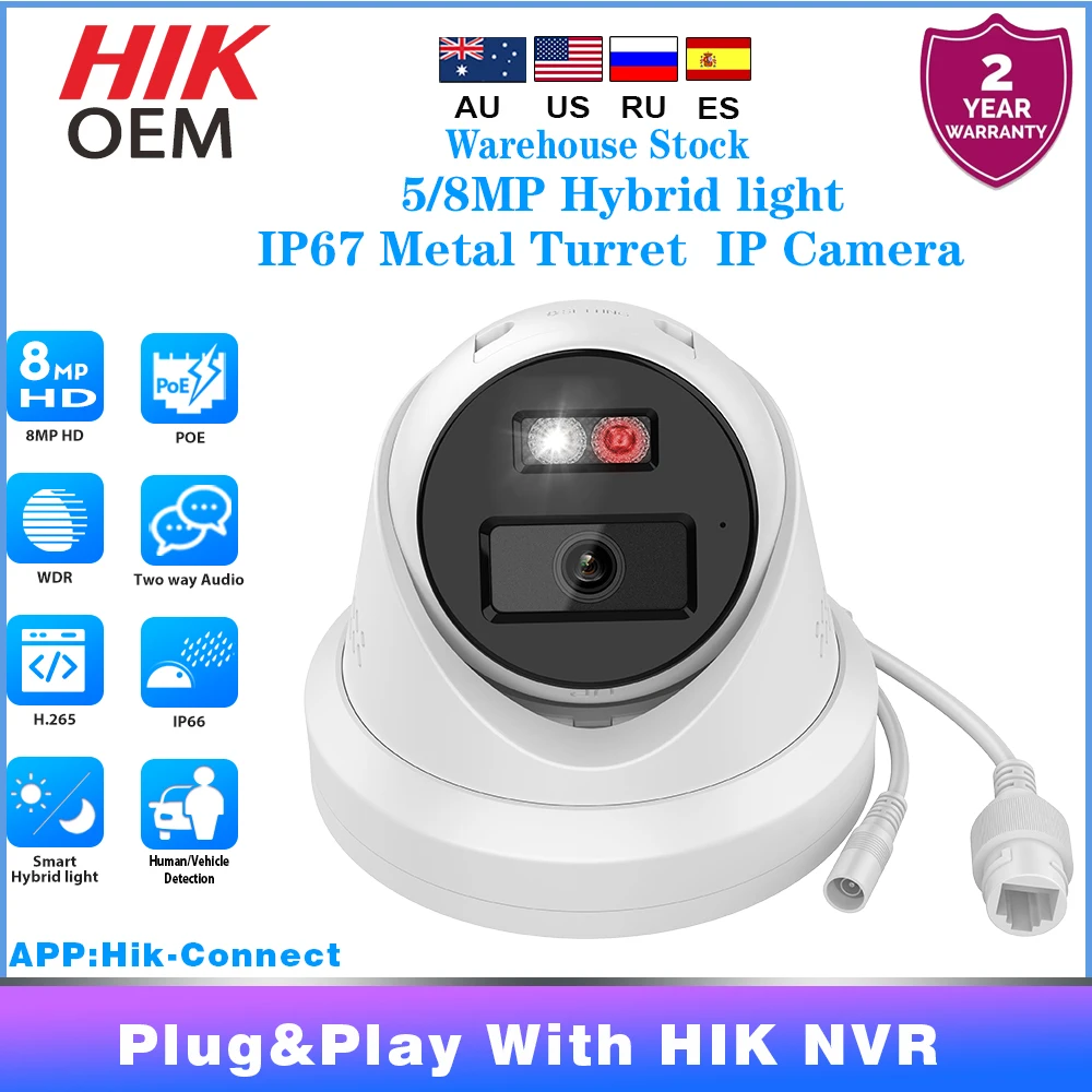 Hikvision Oem 5/8MP…
