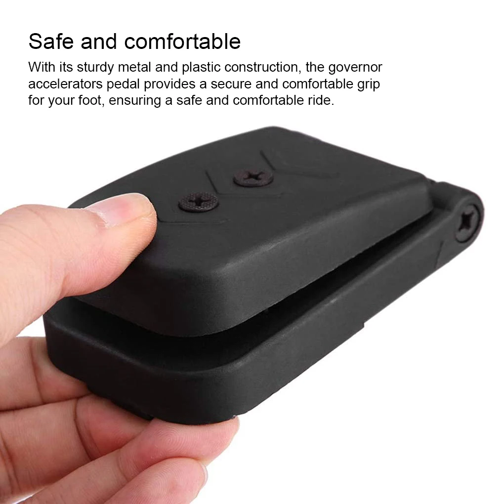 Electric Tricycle Throttle Speed Control Brake Foot Black Kids Plastic Children Car Boat Scooter Parts Accessory