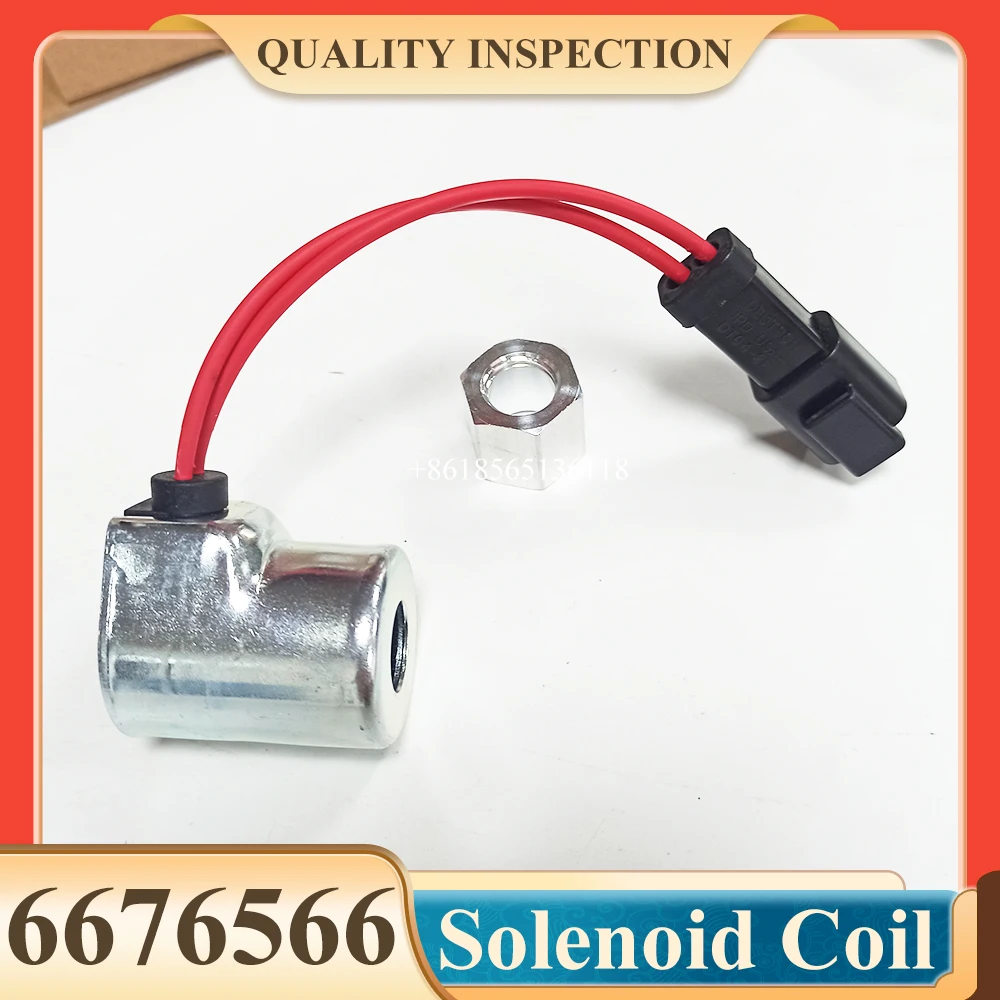 Solenoid Valve Coil 6717706 6676566 6666547 for 751 763 773 853 883 A220 A300 S220 S250 T190 T200 T250 T30 Loader