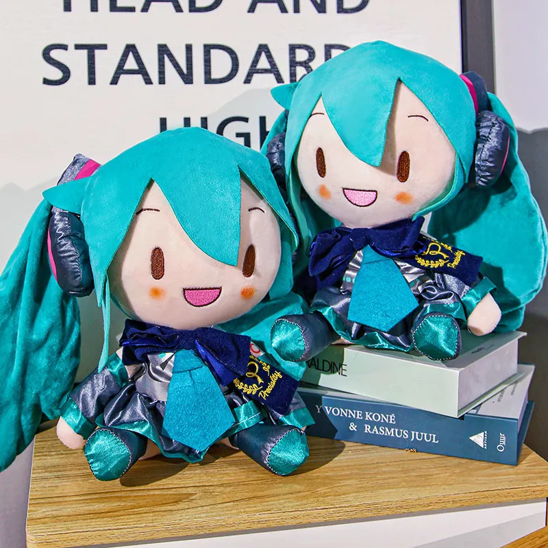 60cm The New Hatsune Miku Anime Figures 14 Styles Doll Anime Peripheral Pillow Plush Collection Ornaments Model Doll Gift Toys