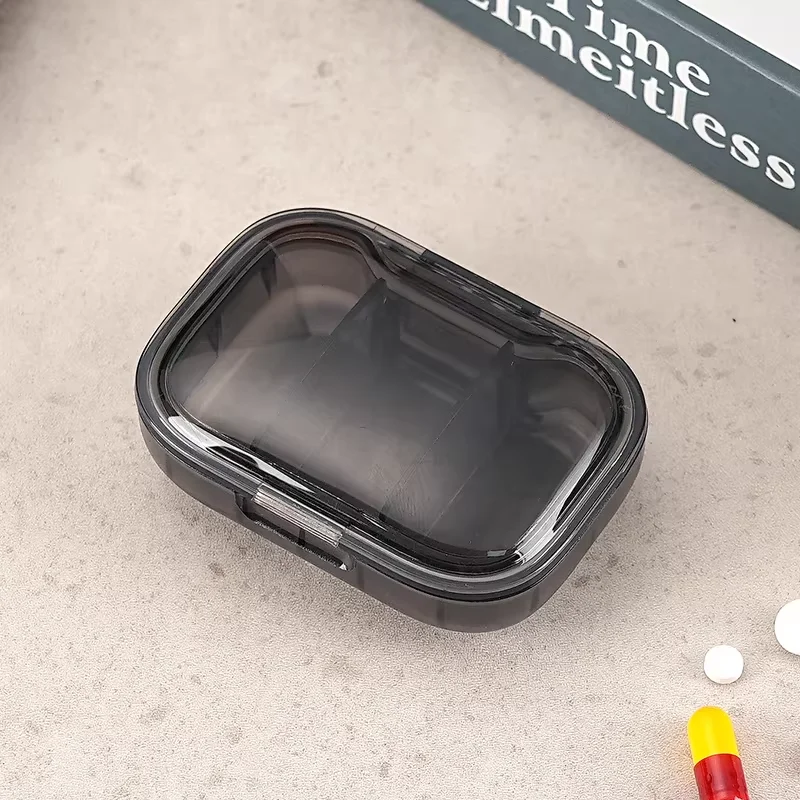 

3Girds Portable Mini Pill Organizer Medicine Storage Box - Tablet Dispenser Drug Case Container for Convenient Easy Pill Managem