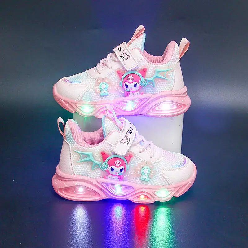 

Electric Girls Sports Shoes for Spring Autumn New Styles for Girls Dad Shoes Soft Soled Comfortable Casual Running for Children