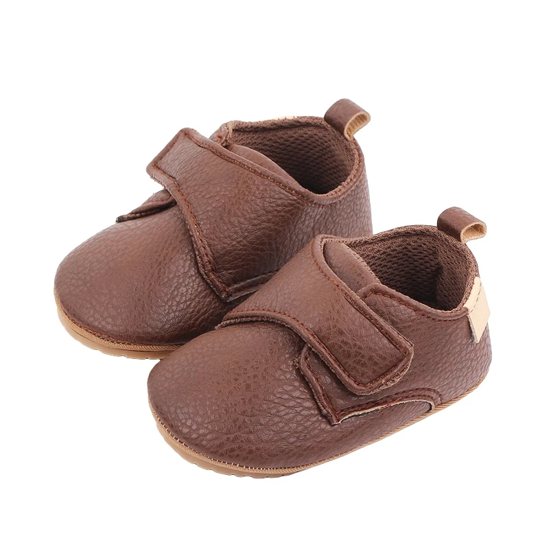 Lioraitiin Toddler Baby Girl PU Sneakers Casual Soft Sole Cute Baby Flats Infant Walking Shoes