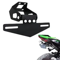 Soporte de matrícula oculto para Ninja/Z 250/400 Ninja400 2018-2022 guardabarros limpio trasero eliminador luz LED