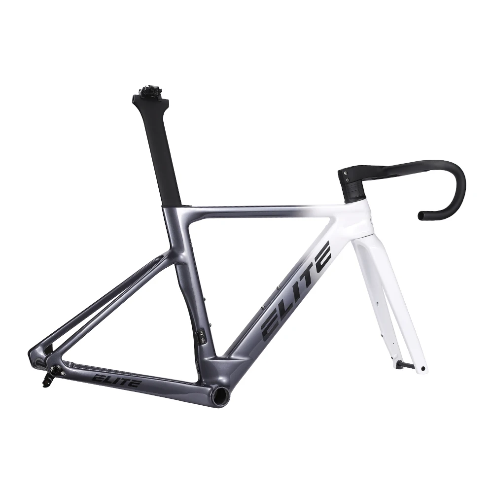 ELITE Rahmen Carbon Rennrad Rahmen Fahrrad Zubehör Scheibenbremse Carbon Radfahren Frameset T1000 Racing rahmen BB86 – Detail 7
