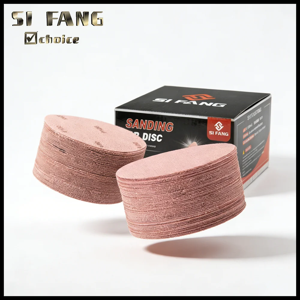 50Pcs Mesh Sanding Disc Hook&Loop Abrasive Dust Free Disc 5Inch Mesh Abrasive Dustless Sandpaper Assortment for Drywall Wood