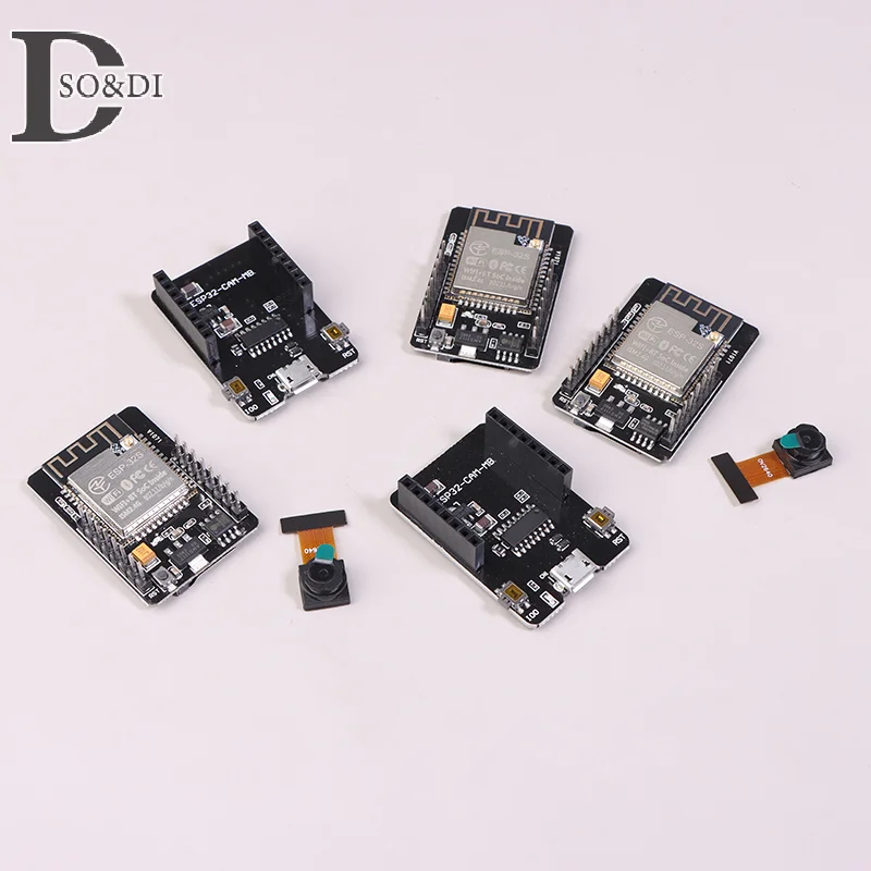 1 Stuks Hoge Kwaliteit Wifi Module Esp32 Seriële Ontwikkeling Board 5V Voor Bluetooth Met Ov2640 Camera Module