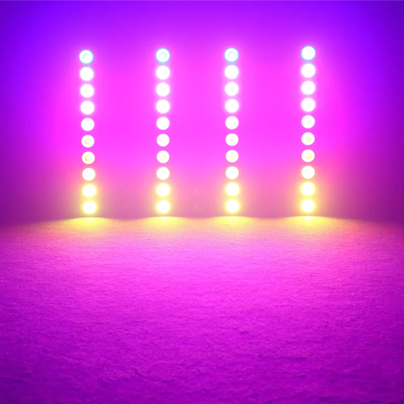 10x12W RGBW 4In1 LED Matrix Wash Effect bar Light Living House Party Wedding Disco Club Bar DMX LED light Stage light event show