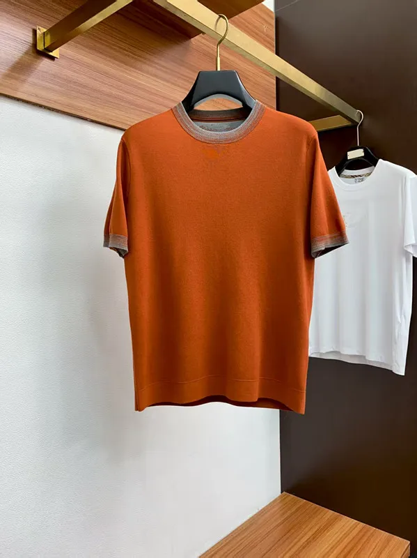 

Итальянский LP старый стиль денег 25, осенне-зимний простой свитер с круглым вырезом и короткими рукавами, вязаный свитер