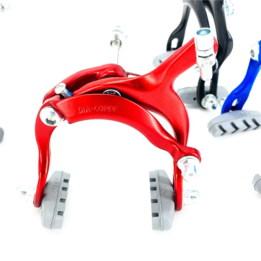 Dia-compe-バイク用のアルミニウム合金ブレーキキャリパー,二重