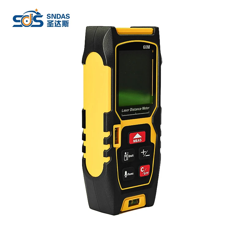 Handheld Industrial Laser Distance Meter 100m Rangefinder IP54 Dust/Water Resistance 10x Magnification for Engineering