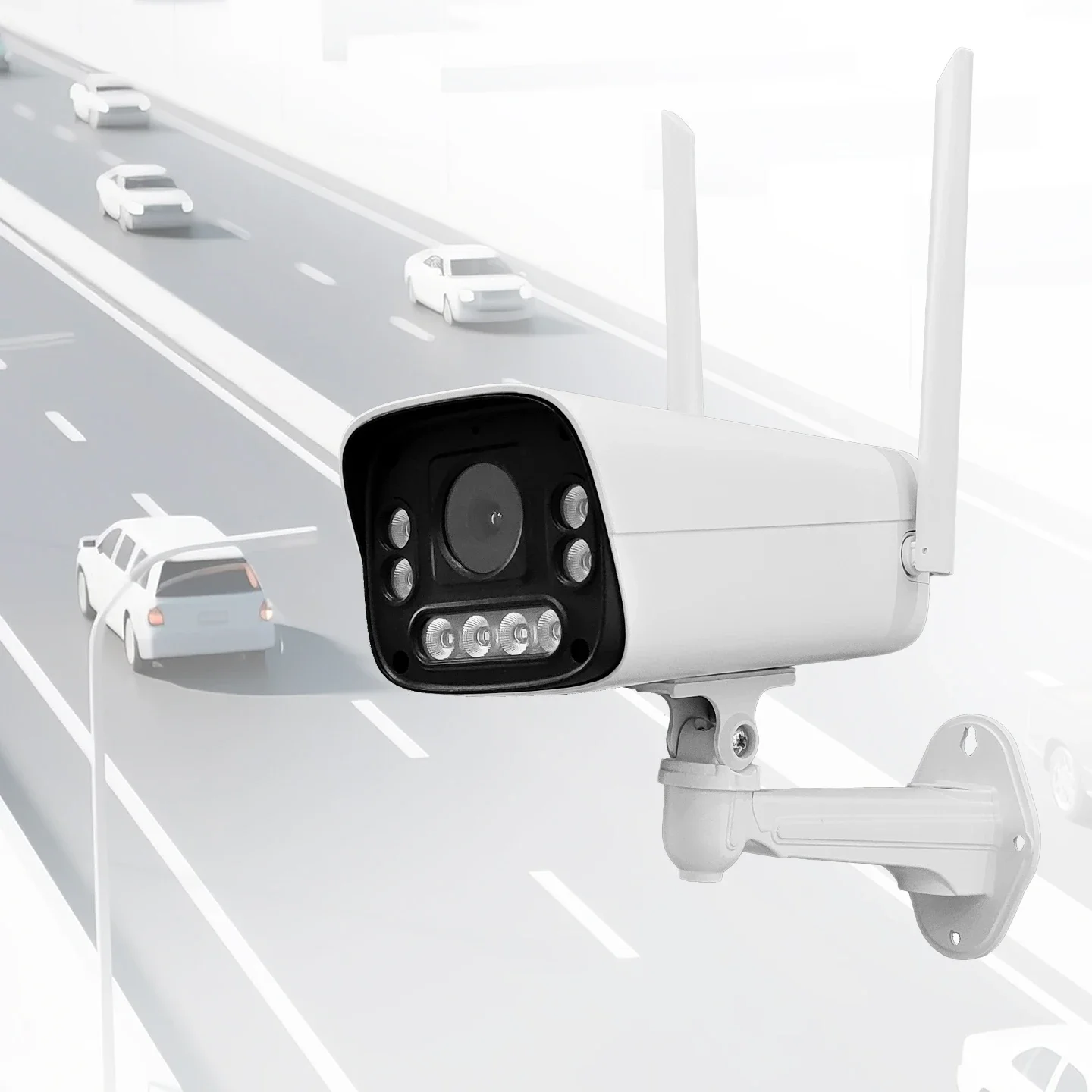 

In stock FOORIR Vehicle Traffic Counting System of Road Vehicle Count Sencer Vehicle Counting Camera WiFi Multi-Focal Length Len