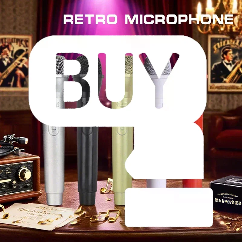 Microfono prop microfono prop realistico microfono per spettacoli di danza karaoke pratica microfono prop per karaoke microfono prop in plastica