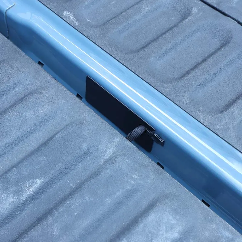 For Ford Maverick 2022+ tailgate bottom wire hole dust cover, car tailgate bottom wire hole protection accessories, aluminum all