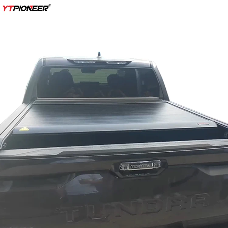 Factory Price Retractable Truck Bed Cover Pickup Electric Tonneau Cover For Tundra 5.5' Short Bed 2014+