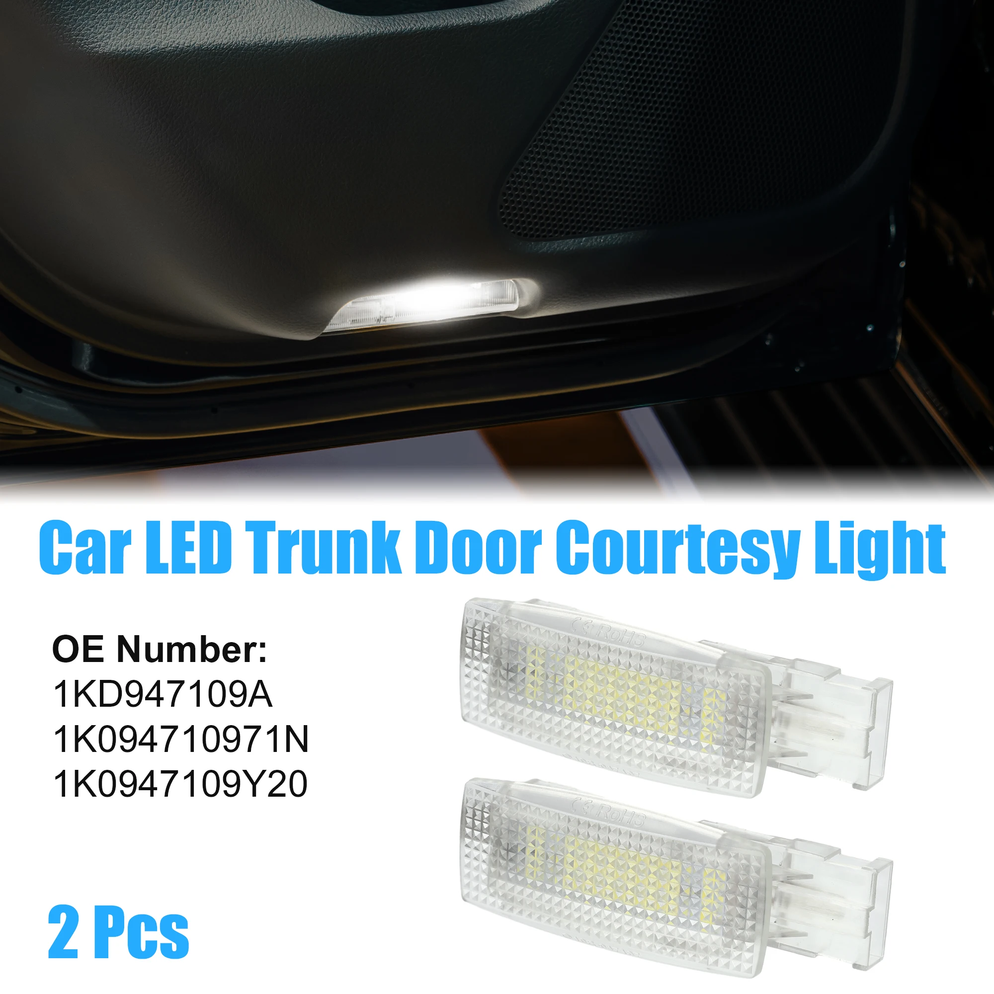 

Motoforti 2 шт. солнцезащитный козырек Vanity Lights No 1KD947109A/1K094710971N для VW Golf 15-21