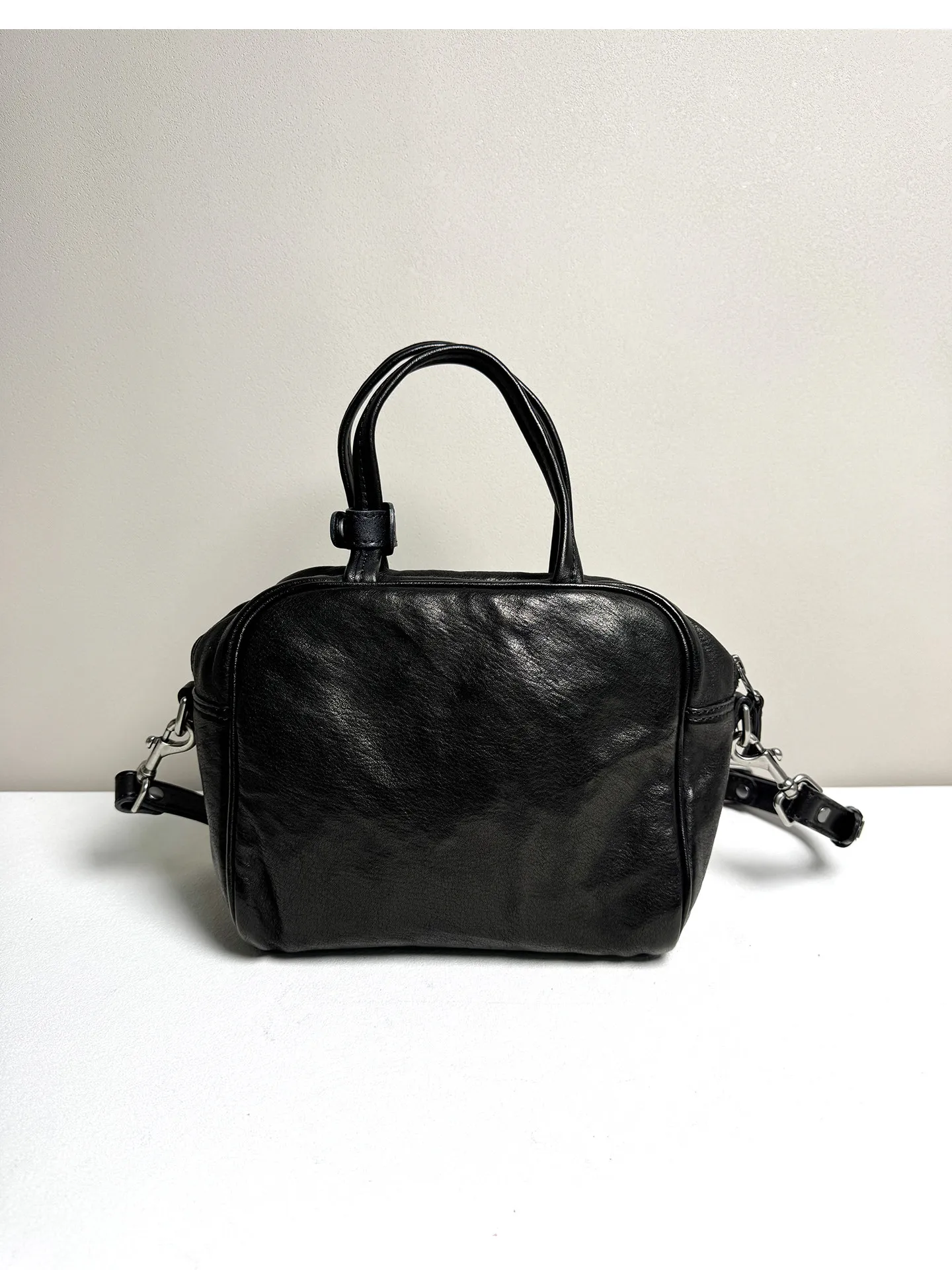 PNDME einfache, modische, hochwertige Damenhandtasche aus Rindsleder der ersten Schicht, Outdoor-Party-Luxus-Umhängetasche aus weichem Echtleder – Detail 16