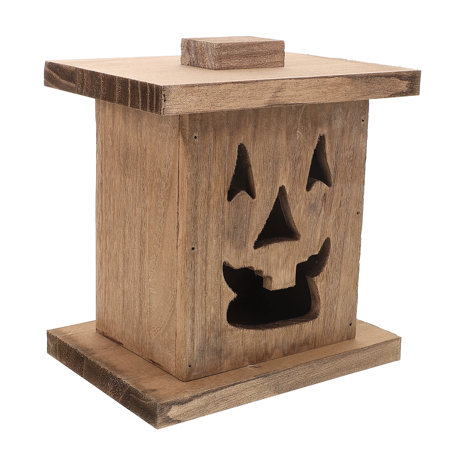 

Wooden Courtyard Decorations Ghost Halloween Ghosts Outdoor Adornment Coffee Statue