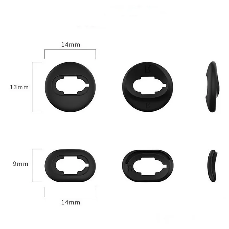 زوجان من أطراف الأذن المباشرة لسماعات Galaxy Buds، جناح الأذن محول السيليكون، سماعات أذن بديلة لملحقات Samsung Galaxy Buds Live
