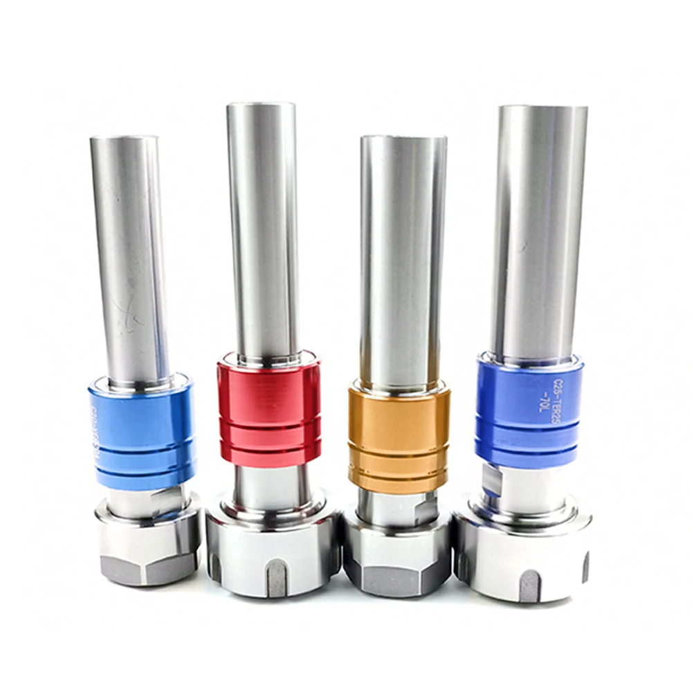 عالية الجودة C20 C25 TER20 TER25 تمديد قضيب أداة حامل ER20 ER25 أ UM الجوز وجع الحنفية التنصت أداة حامل مخرطة باستخدام الحاسب الآلي طحن