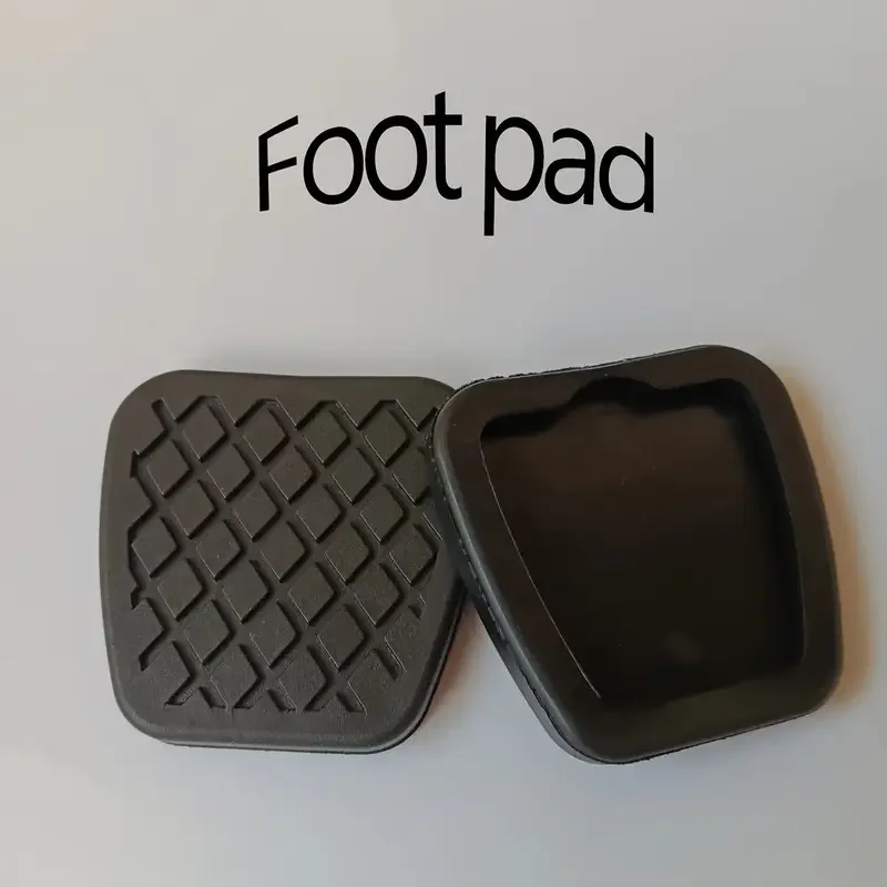 2 pçs anti deslizamento de borracha pedal do carro almofada universal freio embreagem pedal capa de borracha anti-deslizamento aumentar fricção peças de carro de segurança