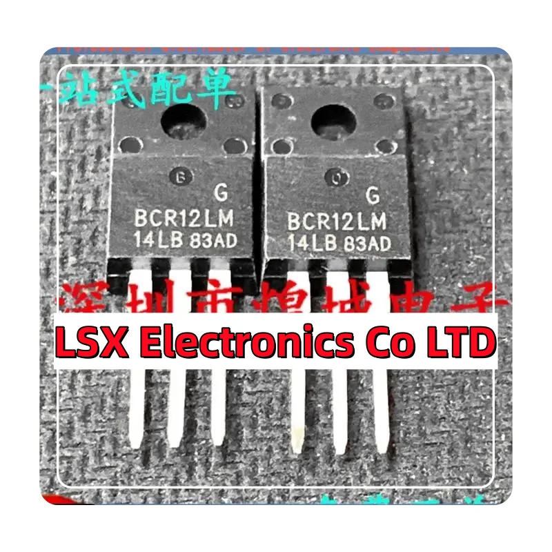 10PCS-50PCS  BCR12LM-14LB  TO-220F 800V 12A   Original In Stock Fast shipping