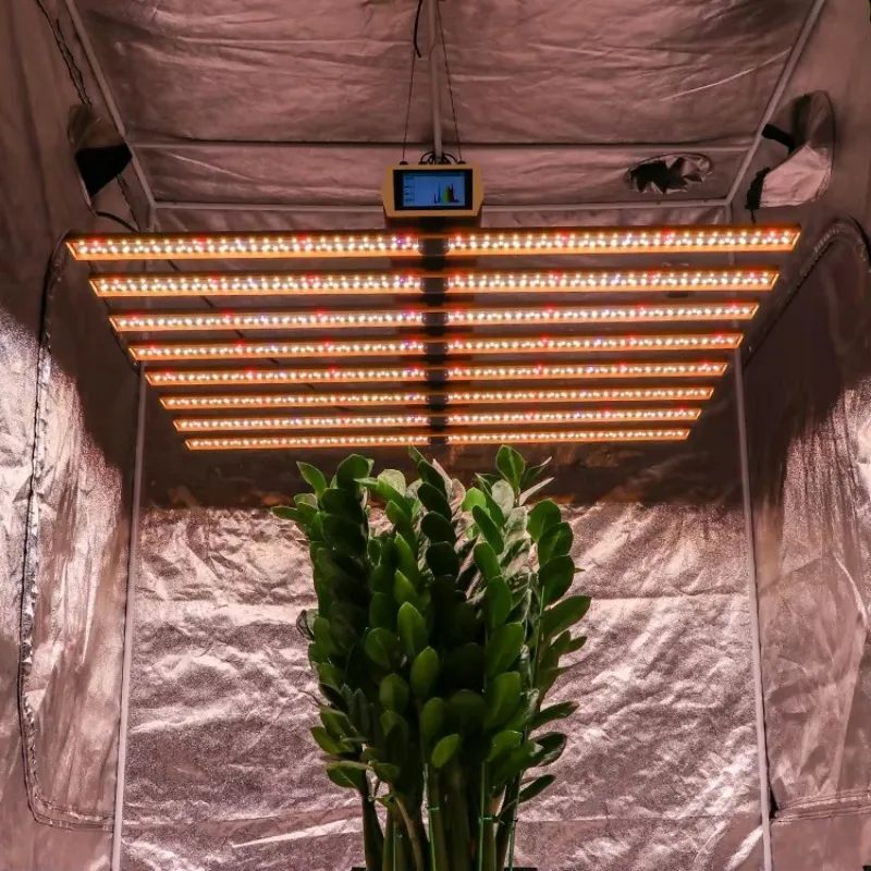 New Design 4 Channels Adjustable Spectrum 900w Greenhouse Dimming Grow Lights IP65 with Separately Control LED Grow Lights