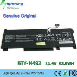 MSI 펄스 GL66 11UDK-076 GF76 GL76 WF76 11UJ 용 정품 BTY-M492 노트북 배터리, 11.4V 53.5Wh, 신제품