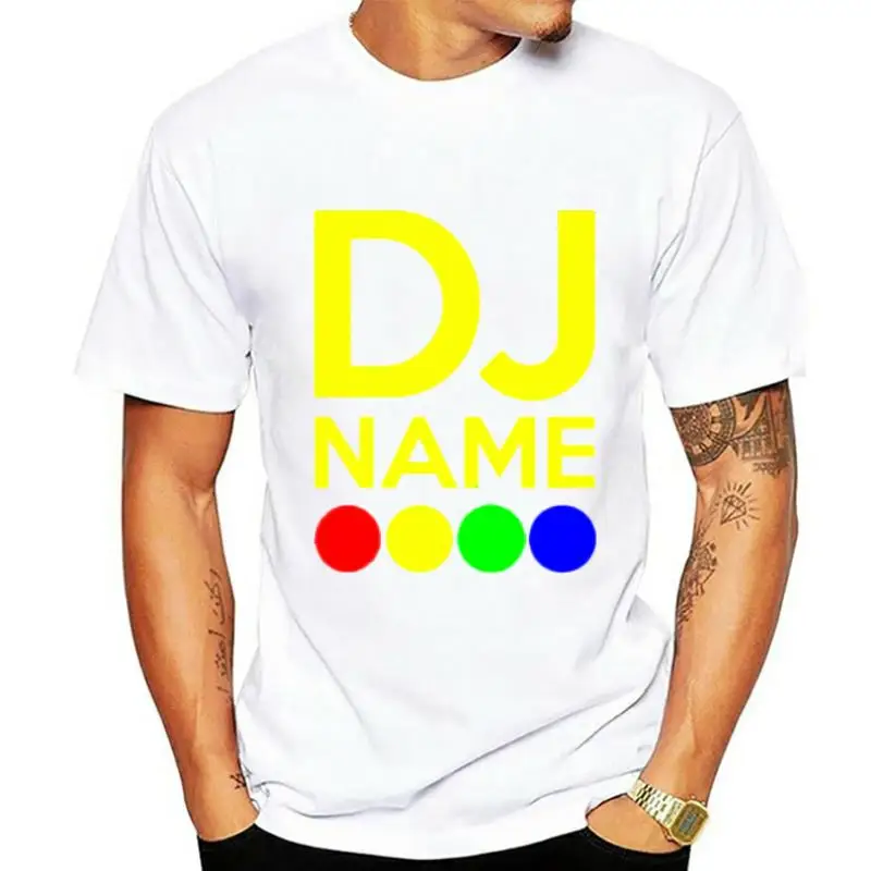 

DJ Your Name Disco Music Personalised Mens T-Shirt 10 Colours (S-3XL) by swagwea