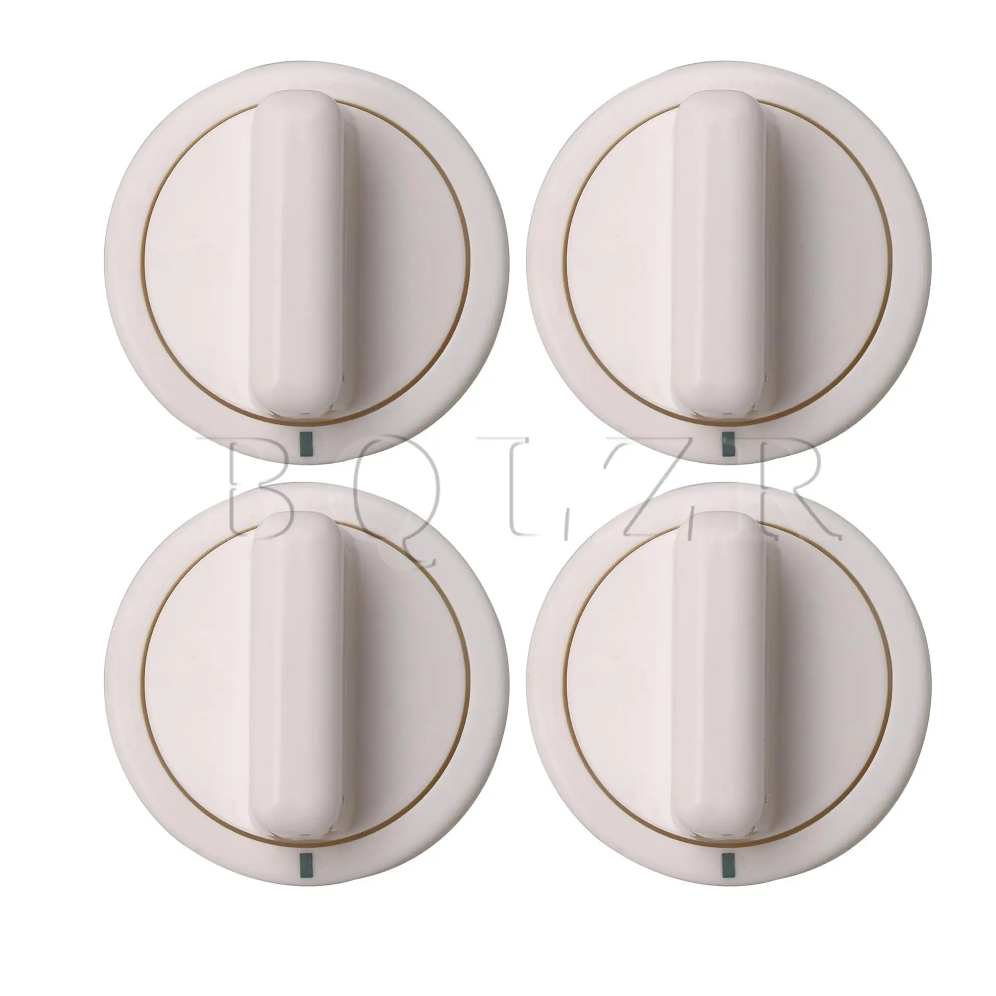 BQLZR 4Pcs 943810 Dryer Washer Timer Knobs White Part Replacement for Hotpoint