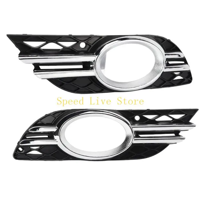 547C 2x Front Bumper Fog Lamp Grille Cover Enhanced Visibility 2118850822 2118851274