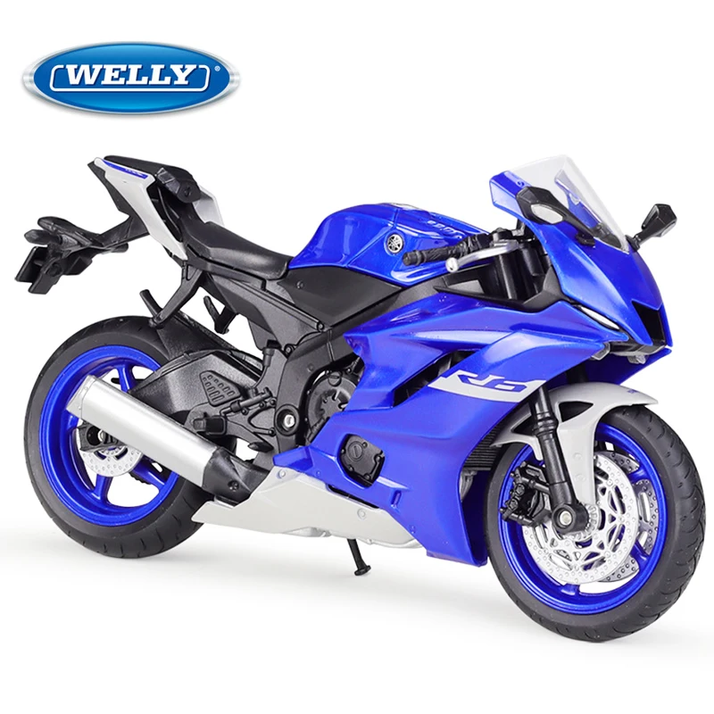 

Welly 1:12 Yamaha YZF-R6 2020 Supersport Replica – Detailed Motorcycle Model
