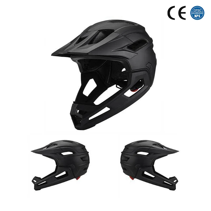 Casco completo per adulti Mountain Bike casco per bici da strada fuoristrada per uomo cappellini di sicurezza per sport all\'aria aperta da